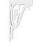 Ekena Millwork Bordeaux Architectural Grade PVC Bracket, 5/8"W X 7 1/2"D X 13"H BKTP01X07X13BO - alternate 3